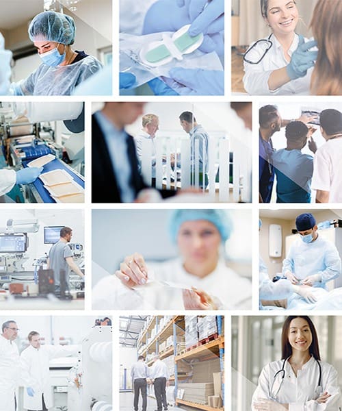 Various healthcare professionals