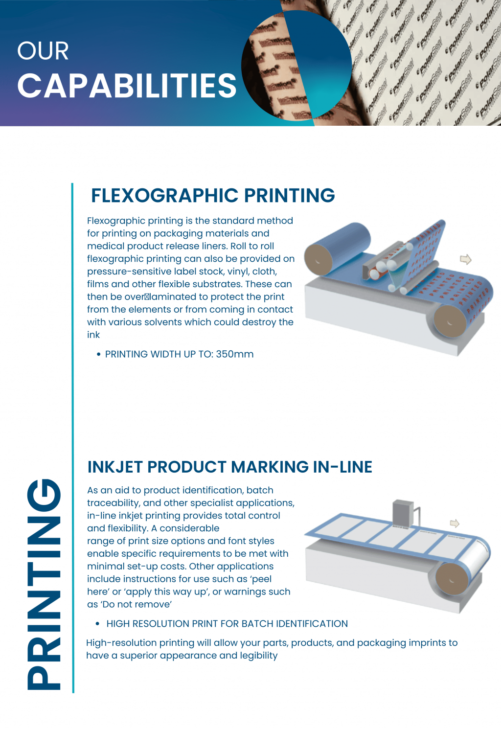 Printing Capabilities
